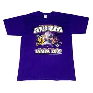 Vintage Baltimore Ravens Joe Flacco Super Bound T-Shirt